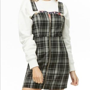 Woven Overall Dress